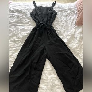 Old Navy linen wide leg jumpsuit